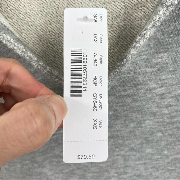 NEW J. Crew Garment Dyed V-Neck Hoodie Sweatshirt - Picture 8 of 13